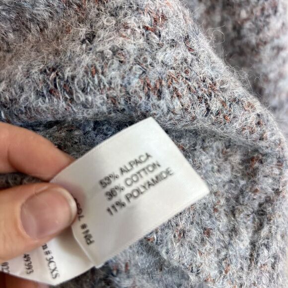 vintage Orvis Alpaca blend turtleneck sweater XL winter made in peru quiet luxur - Picture 3 of 9